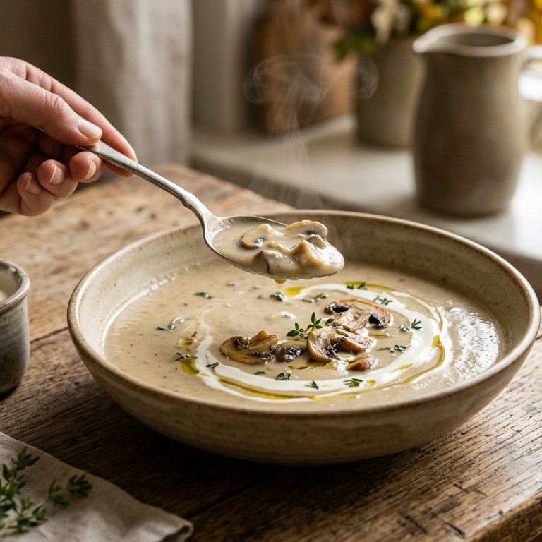 Champignonsoep recept