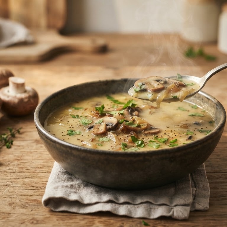 Champignonsoep recept