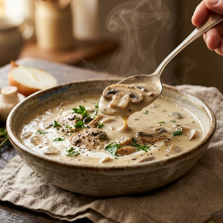 Champignonsoep recept