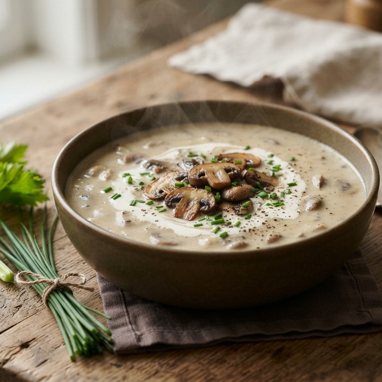 Champignonsoep recept