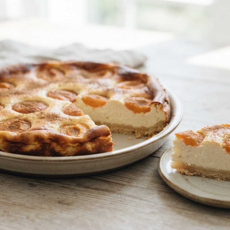 Cheesecake met abrikozen recept