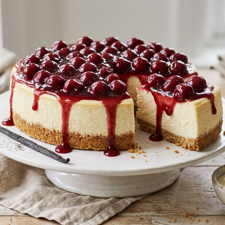 Cherry Cheesecake recept
