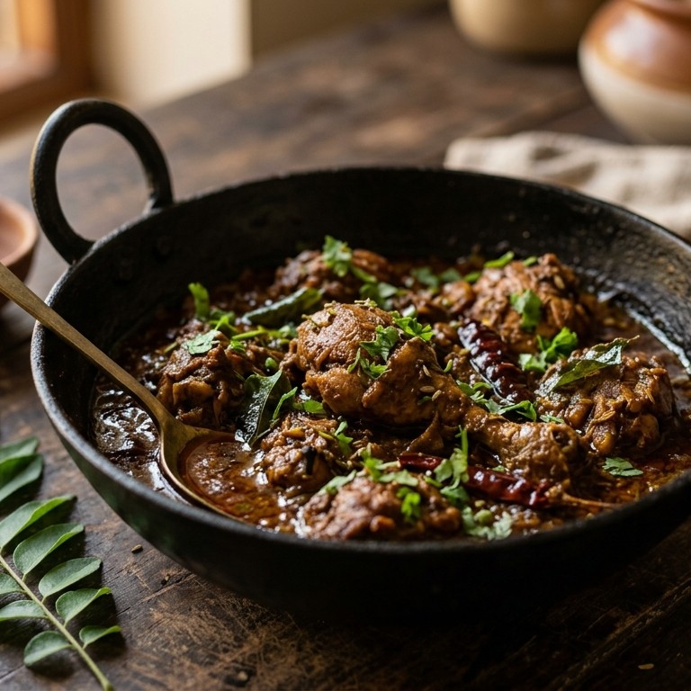 Chettinad (kip curry) recept