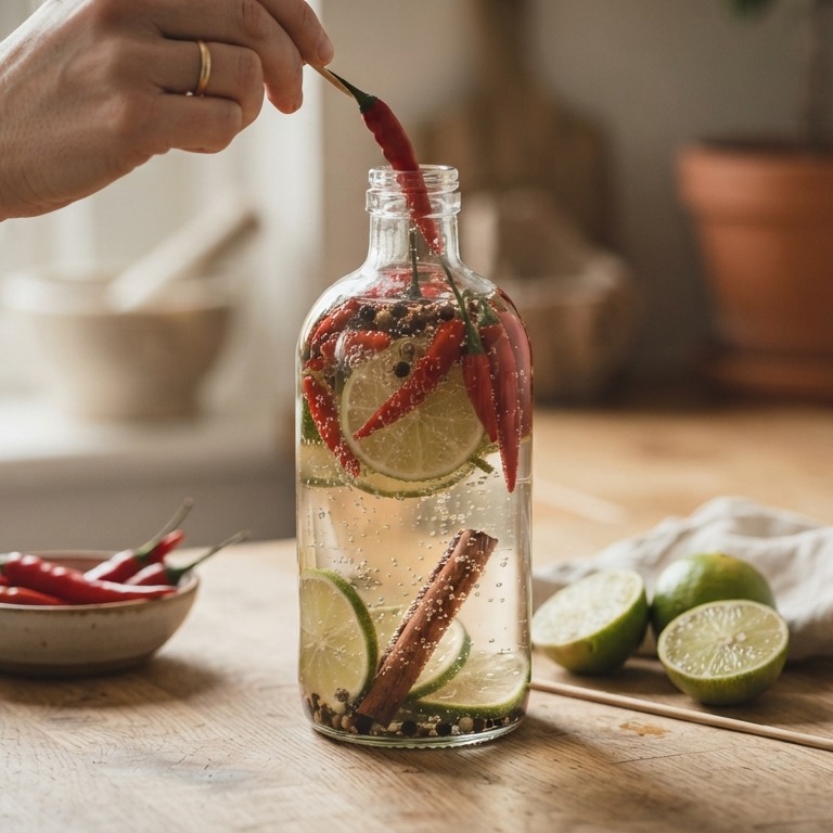 Chili-Citroenazijn recept