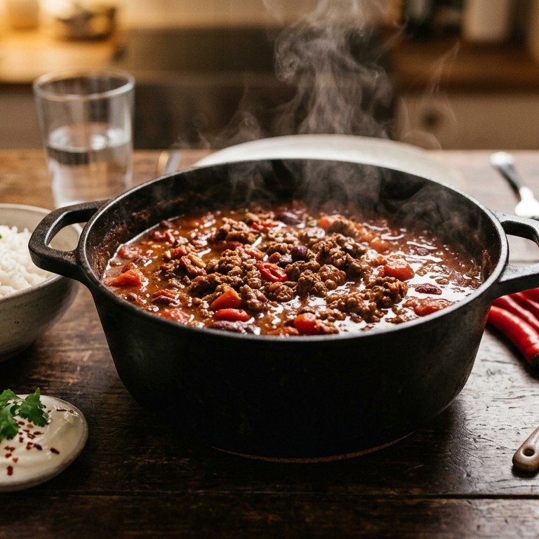 Chili con carne recept