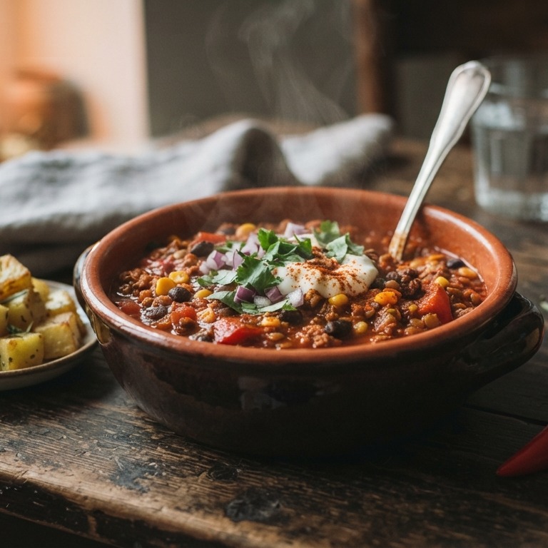 Chili con Quorn recept