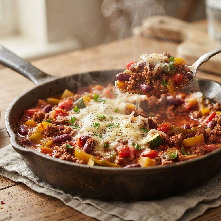 Chili met ratatouille recept