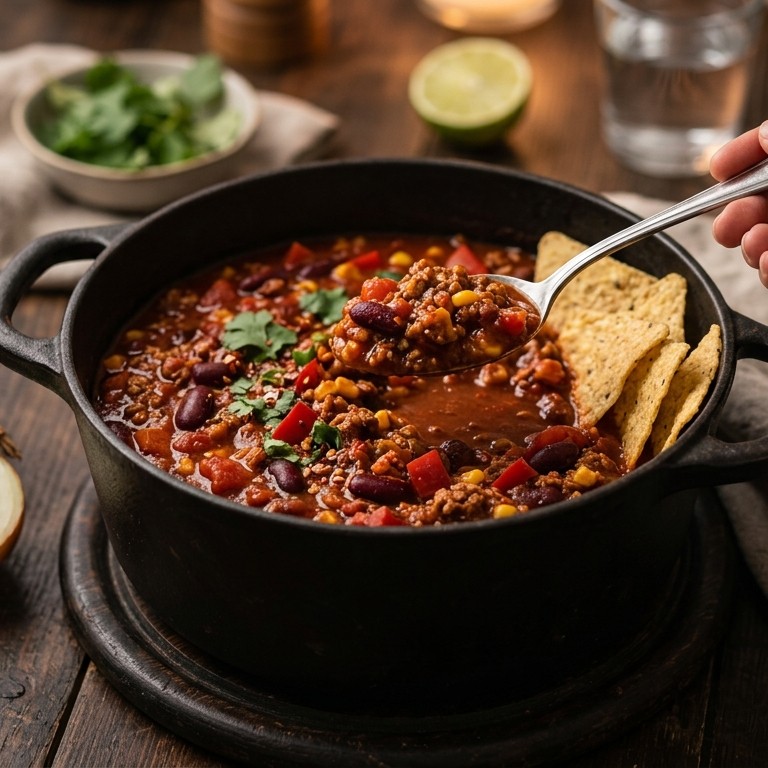Chili sin carne recept
