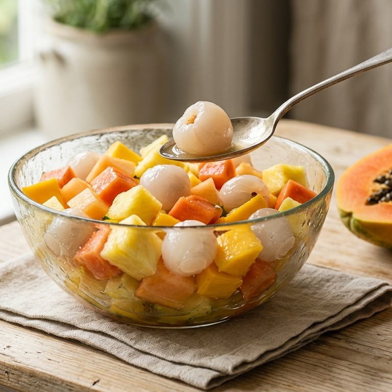 Chinees fris fruit recept