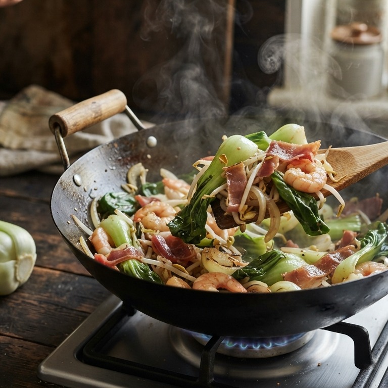 Chinese groenten uit de wok recept