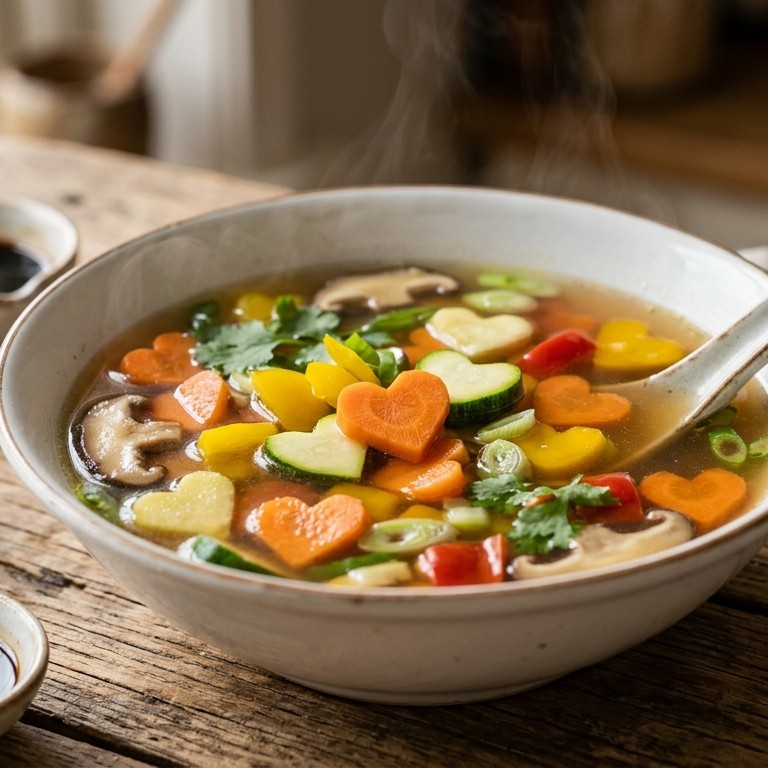 Chinese hartjessoep recept