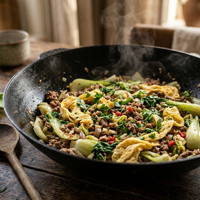 Chinese kool met gehakt recept