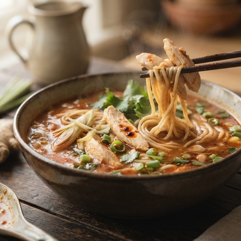 Chinese tomatensoep met kipfilet recept