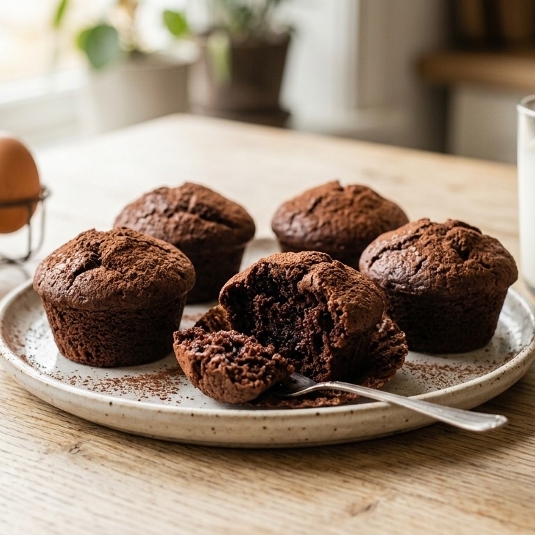 Choco cakejes recept
