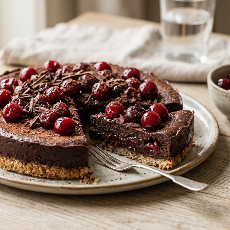 Choco-kersentaart recept