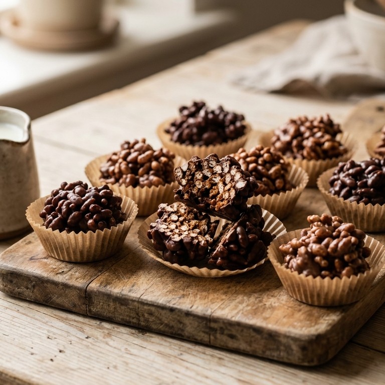 Choco rice crispierotsjes recept
