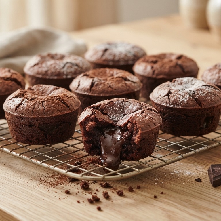 Chocolade cakejes recept