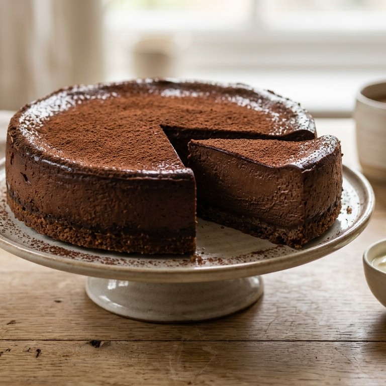 Chocolade cheesecake recept