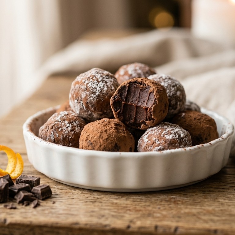 Chocolade-cointreau truffels recept