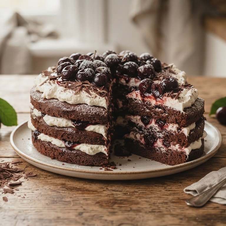 Chocolade-kersengebak recept