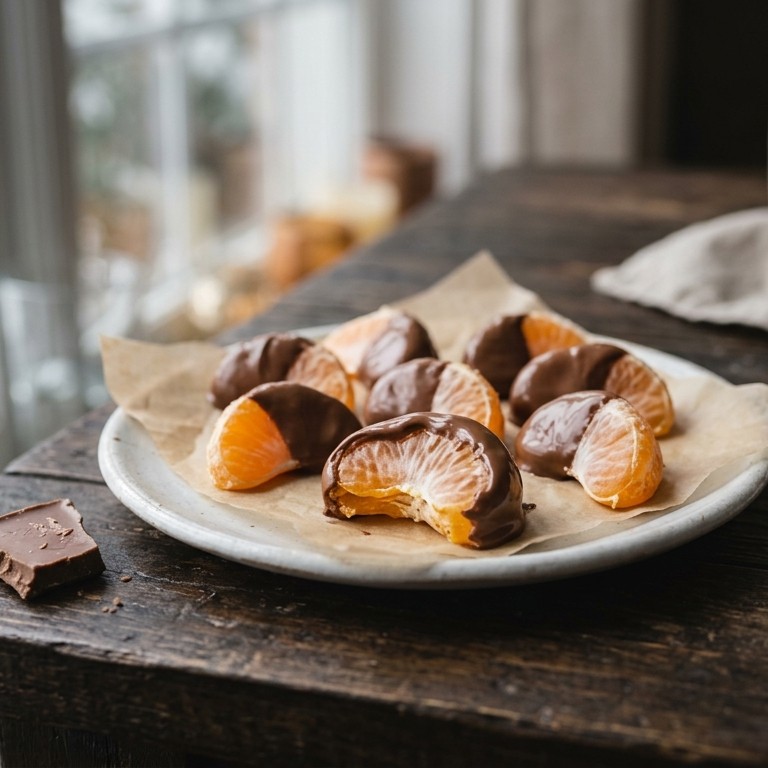 Chocolade-mandarijnen recept