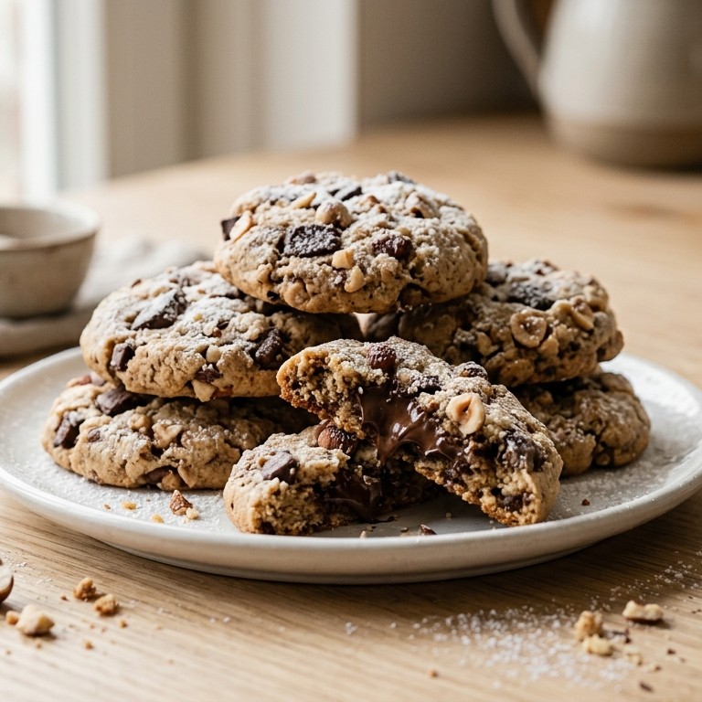 Chocolade-notenkoekjes recept