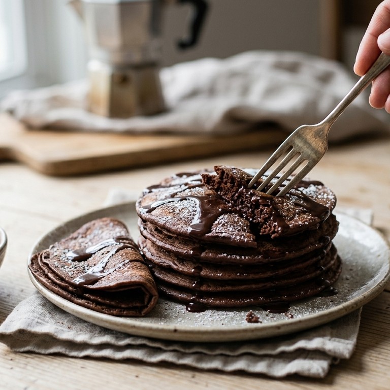 Chocolade pannekoeken recept