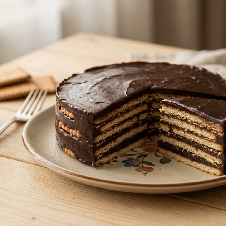Chocolade puddingtaart recept