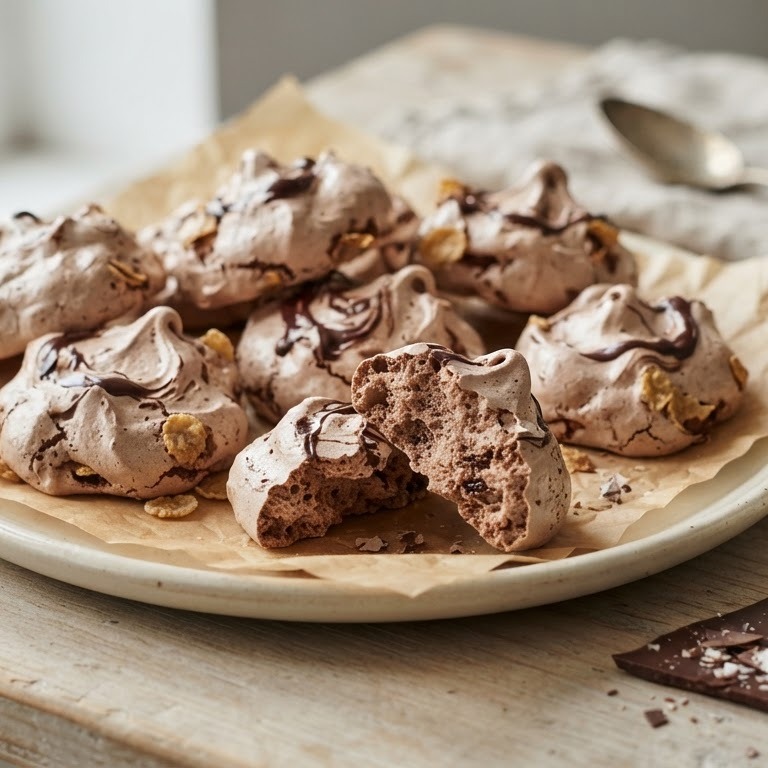 Chocolade schuimkoekjes recept