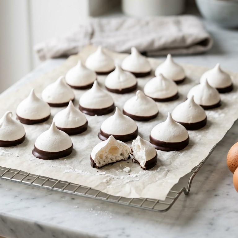 Chocolade-schuimpuntjes recept
