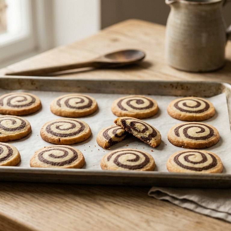 Chocolade-swirlkoekjes recept