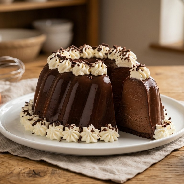 Chocoladebavarois recept