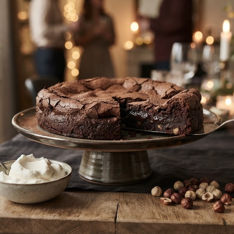Chocoladecake zonder bloem recept