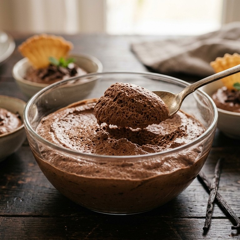 Chocolademousse volgens oma's recept recept