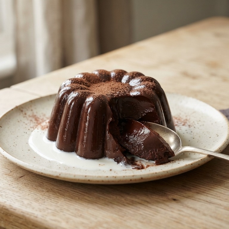 Chocoladepudding recept
