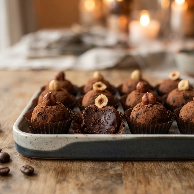 Chocoladetruffels recept