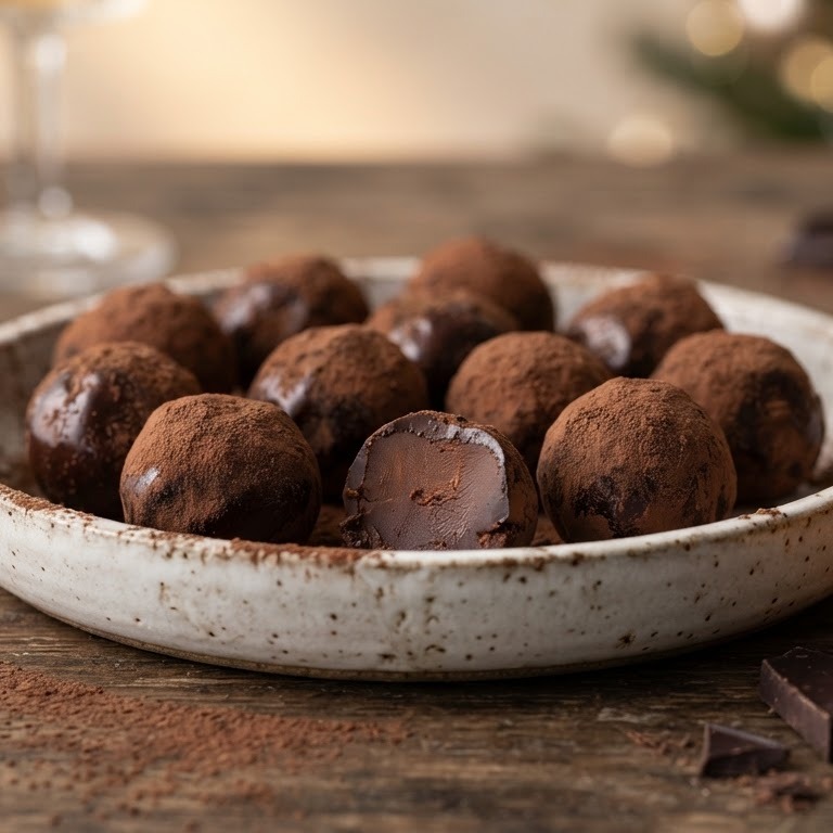 Chocoladetruffels recept
