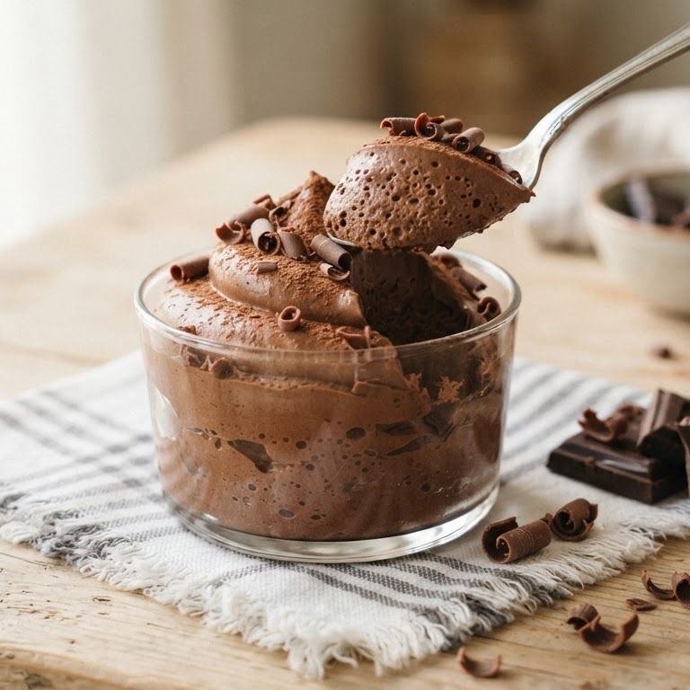 Chocomousse recept