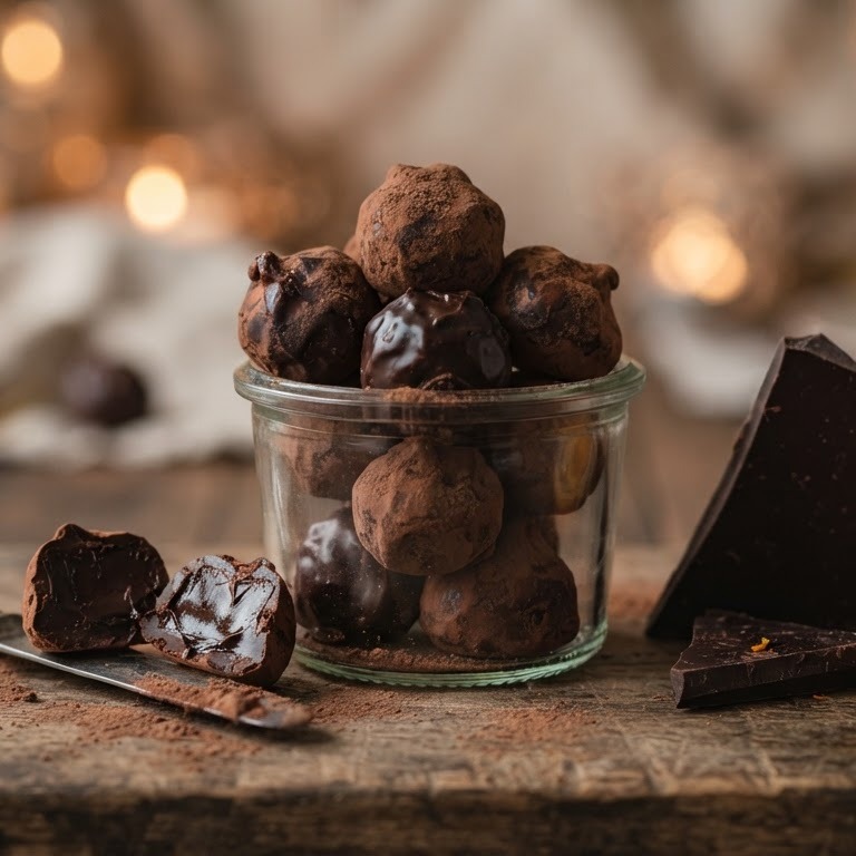 Chocotruffels recept
