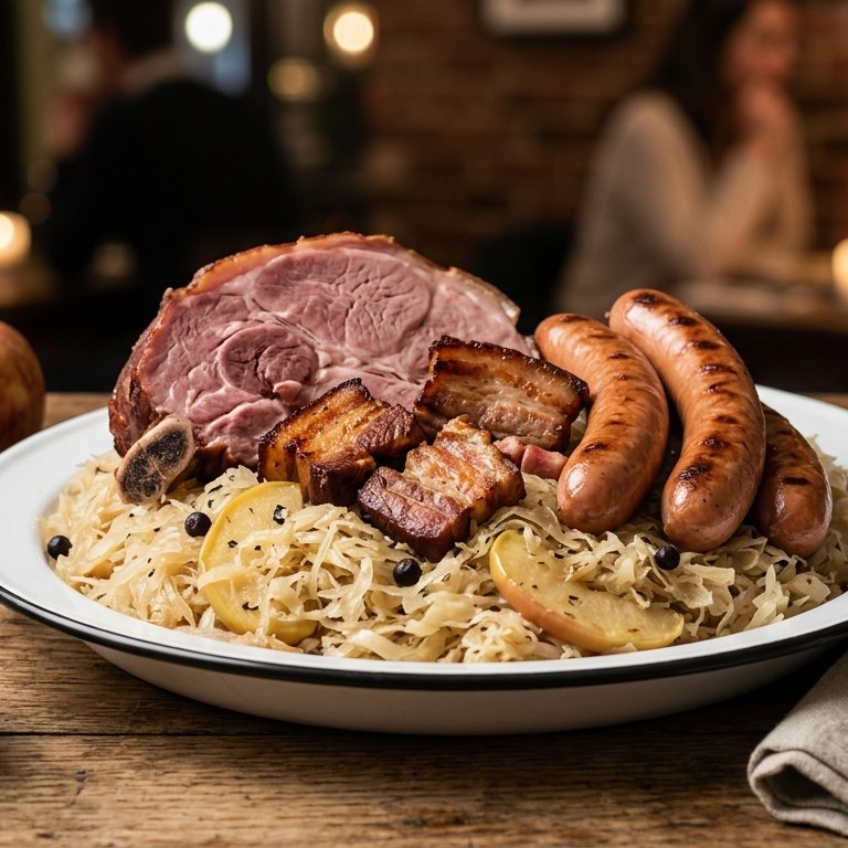 Choucroute uit de Elzas recept