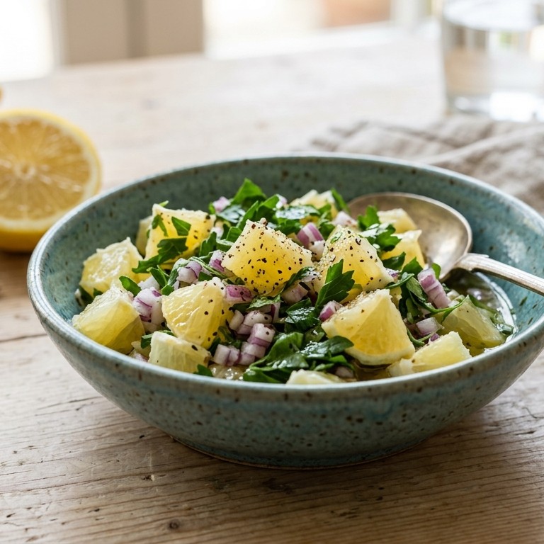 Citroen - uiensalade recept