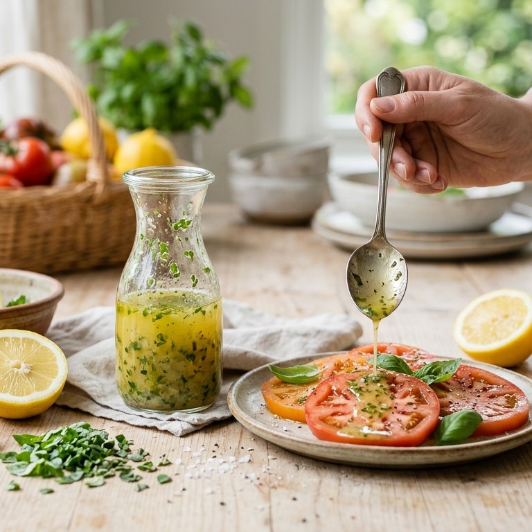 Citroendressing recept