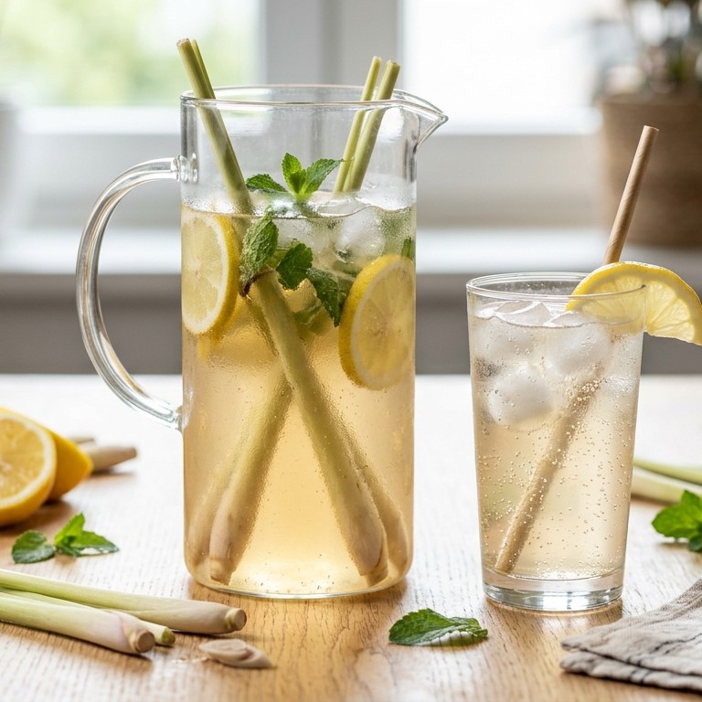 Citroengraslimonade recept