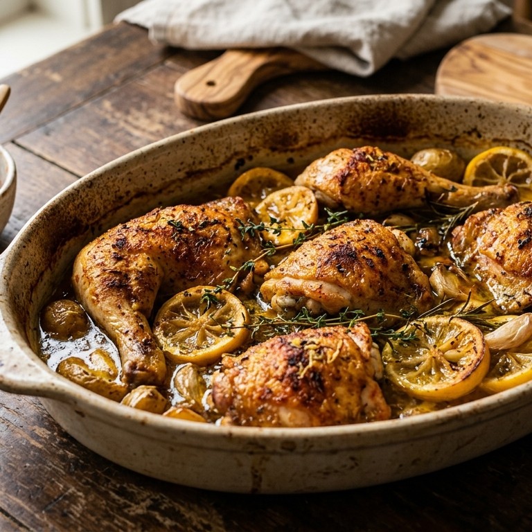 Citroenkip uit de oven recept