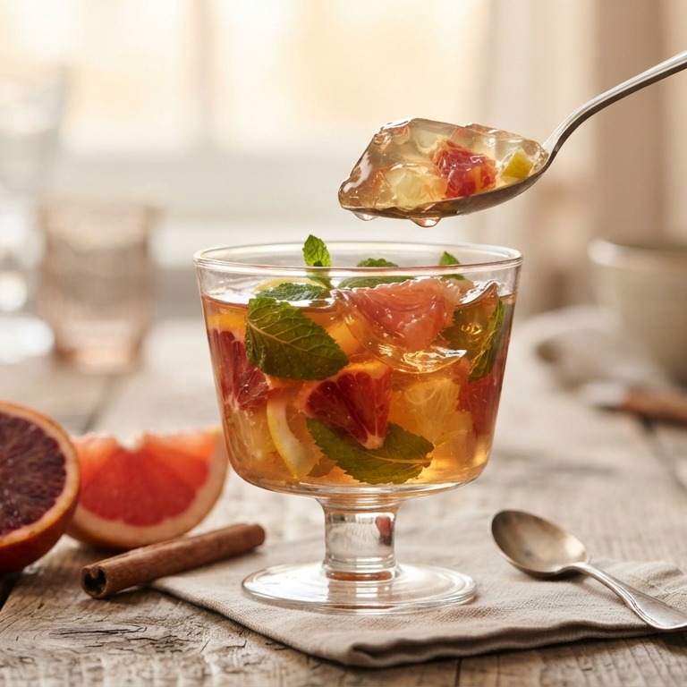 Citrus-Munt gelei recept