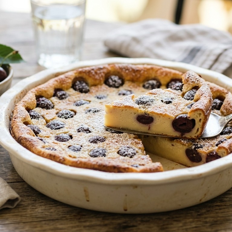 Clafoutis Limousin (kersengebak) recept