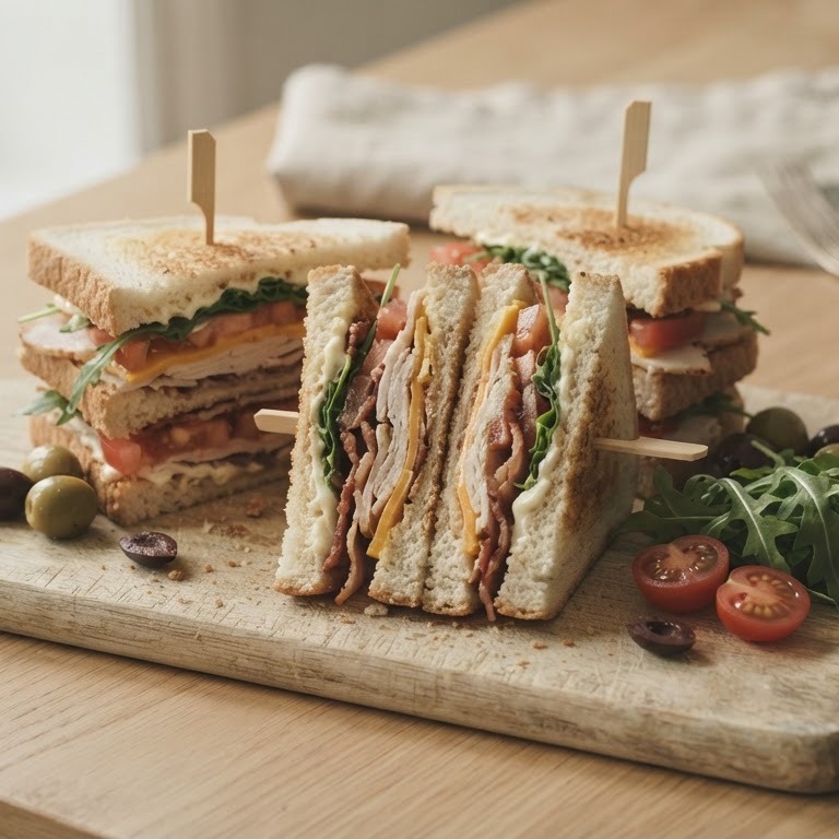 Club sandwiches recept