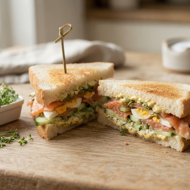 Clubsandwich met mosterdmayonaise recept