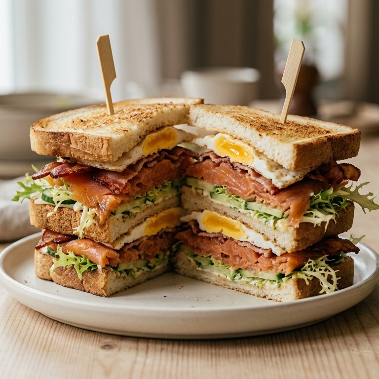 Clubsandwich XXL recept