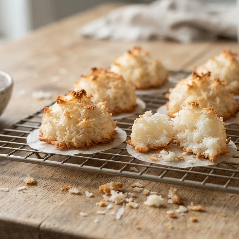 Cocosmacarons recept